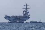 El portaaviones Gerald Ford, el más grande del mundo, llegó al Caribe