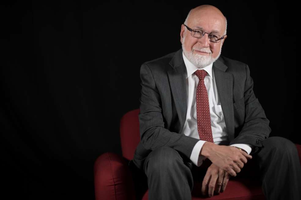 Bogotá(Colombia)02/10/2018. - Alberto Prada, Rector universidad de La salle. Foto Óscar Pérez