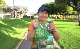 Flor María López, la bogotana de 75 años que se dedica a las carreras atléticas
