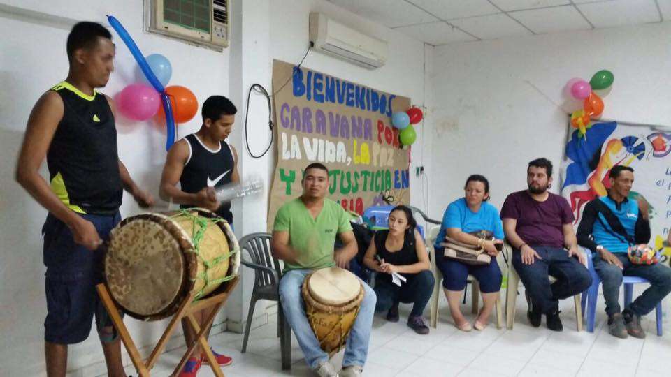 Jóvenes de Barrancabermeja usan la música caribeña para decirle no a la violencia. / Cortesía
