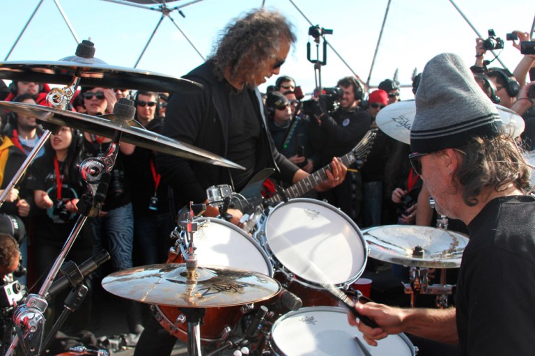 Metallica y su concierto en la Antártida
