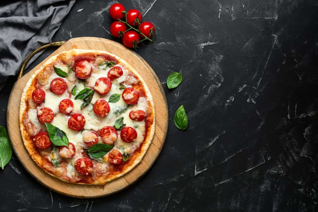 Pizza de plátano maduro