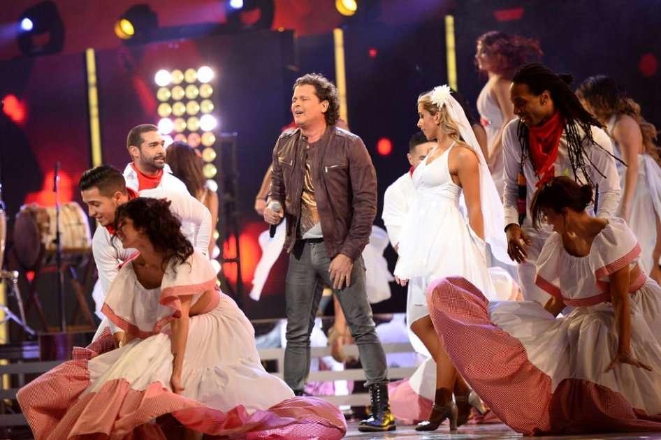 Carlos Vives en la pasada edición de los Grammy Latino.