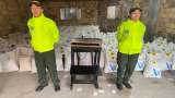 Policía incauta 11,4 toneladas de material para la fabricación de estupefacientes