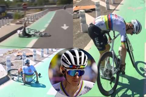 Pogacar sufrió durísima caída: ¿se le podría complicar el Tour de Francia? ¡Video!