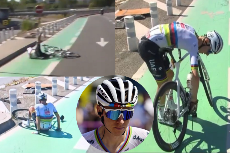 Pogacar sufrió durísima caída: ¿se le podría complicar el Tour de Francia? ¡Video!
