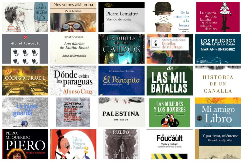 Algunos de los libros más vendidos en la Filbo / Archivo particular