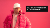 ¡El ‘OUSI’ en Colombia! Omar Courtz se presentará en el Movistar Arena de Bogotá
