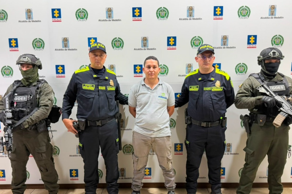 Medida de aseguramiento para alias “Mono Milicio”, señalado de atentados en Antioquia