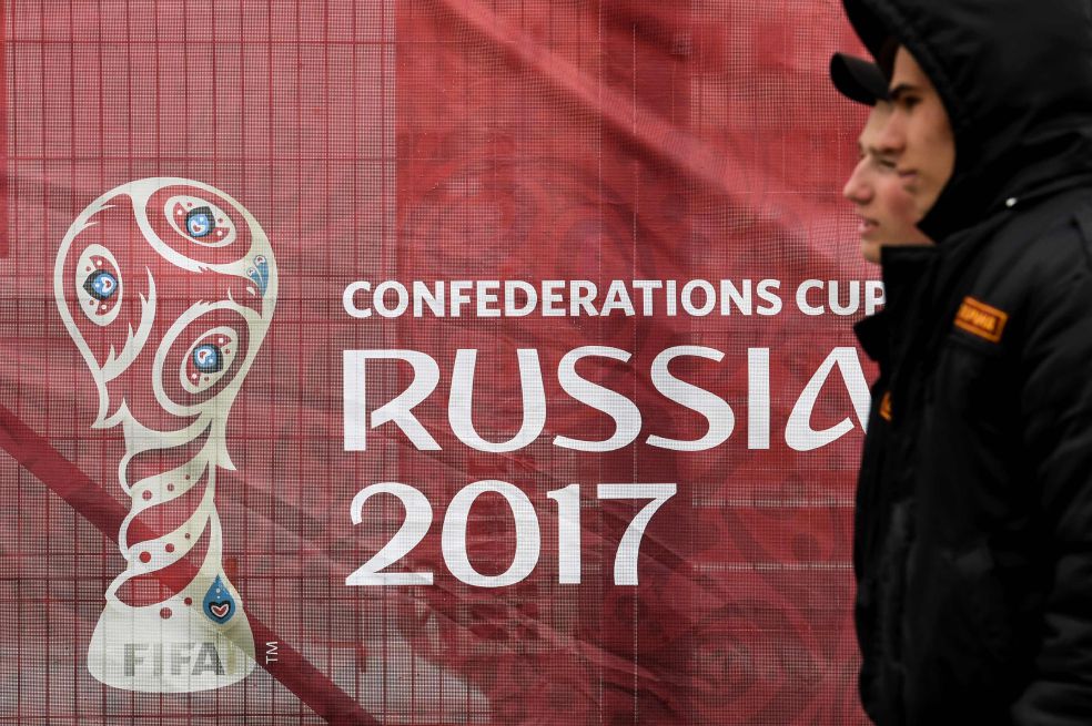 La Copa de las Confederaciones de la FIFA arranca hoy en San Petersburgo bajo estrictas medidas de seguridad. / AFP