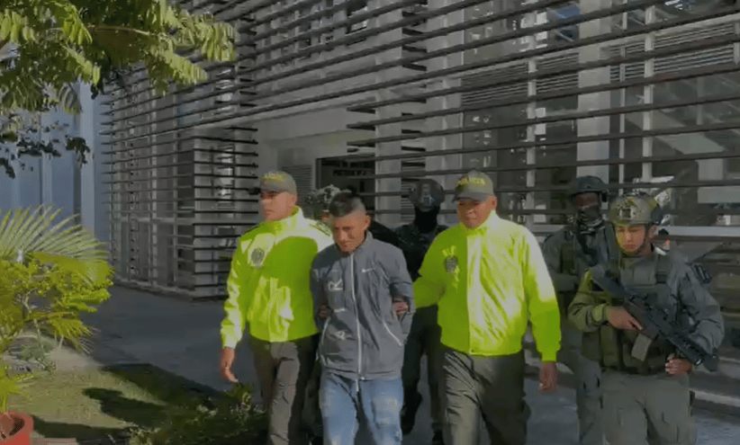 Jefferson Bacilo Taquinas Jaramillo, alias ‘Jefferson’, cabecilla de comisión del frente ‘Dagoberto Ramos’, requerido por el delito de terrorismo.