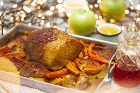 Receta de lomo de cerdo con salsa de mostaza