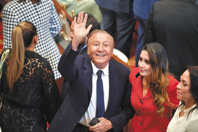 Rodolfo Hernández Suárez, excandidato presidencial y exsenador.