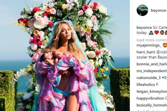Beyoncé y sus hijos. / Bang Showbiz