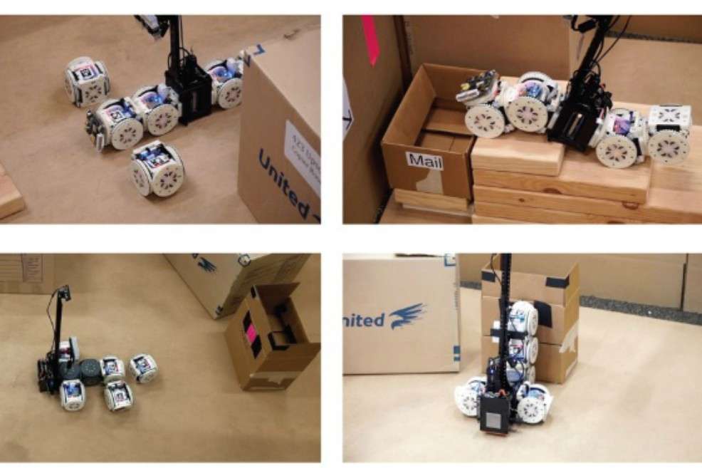 Imagen del robot creado por los científicos estadounidenses. / Tomado del artículo An integrated system for perception-driven autonomy with modular robots, publicado en Science Robotics
