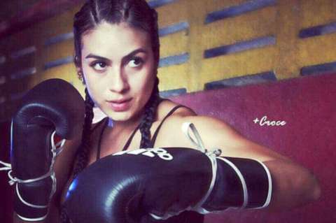 Mónica Solano Henao, la colombiana que dejó el modelaje por el boxeo