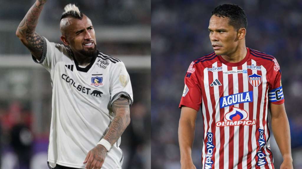 Arturo Vidal de Colo Colo vs. Carlos Bacca de Junior