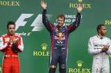 Sebastian Vettel consiguió su tercera victoria de 2013