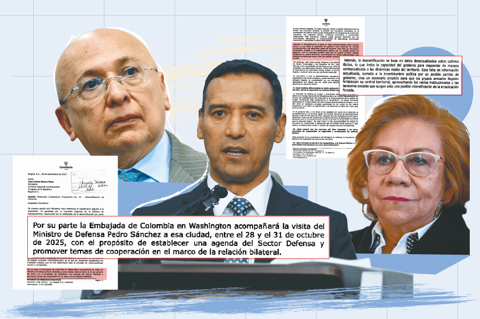 Las carteras de los ministros Eduardo Montealegre (Justicia), Pedro Sánchez (Defensa) y Rosa Villavicencio (Exteriores) adelantan gestiones.