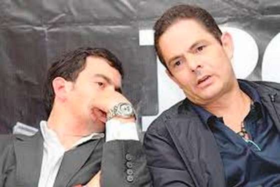 Rodrigo Lara Restrepo y Germán Vargas Lleras. / Archivo El Espectador