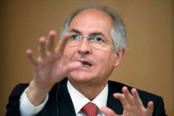 Antonio Ledezma, alcalde de Caracas. / AFP