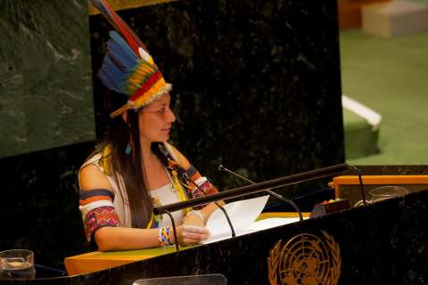 El discurso completo que pronunció Lena Estrada, ministra de Ambiente, en la ONU