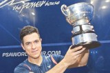 Miguel Ángel Rodríguez llegó a la élite del squash gracias a su talento y pasión