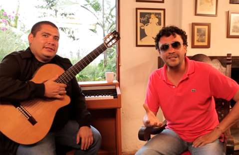 Andrés Cepeda lanza tutorial de guitarra en Youtube