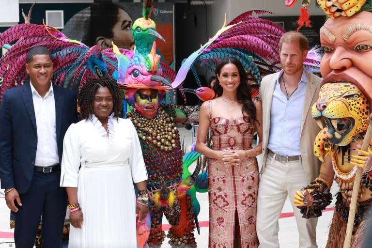 LOS DUQUES DE SUSSEX PRIMER DÍA DE SU VISITA OFICIAL A COLOMBIA