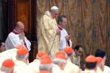 Papa Francisco llamó a no caer en el pesimismo en su reunión con cardenales