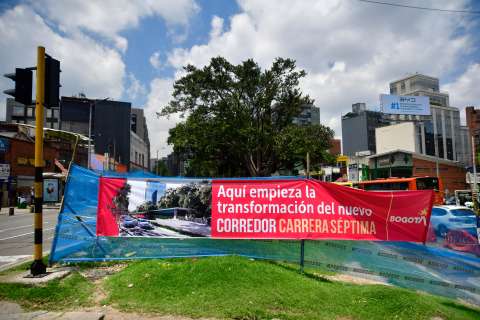 Contraloría pone la lupa sobre la calle 45 y el futuro del Corredor Verde de la Séptima