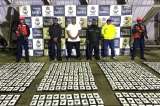 La Armada incautó cerca de tres toneladas de cocaína en el Pacífico