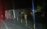 Accidente de un bus en La Línea deja dos muertos y 17 heridos