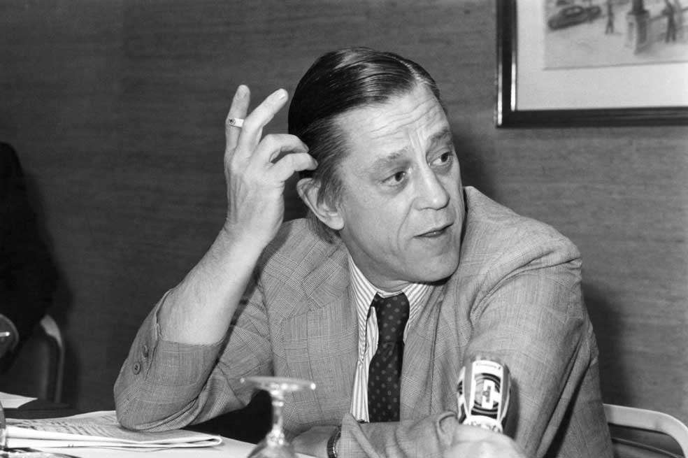 Una foto de Ben Bradlee tomada el 6 de mayo de 1973. /AFP
