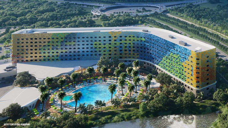 Así serán los nuevos hoteles de estilo espacial que abrirá Universal Orlando Resort