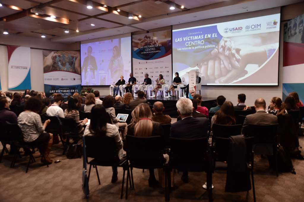 En el AR Centro de Convenciones se realizó el conversatorio: Los retos de la política pública”, realizado este lunes 26 de noviembre. / Óscar Pérez - El Espectador