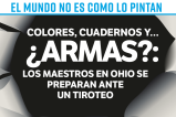 Colores, cuadernos y… ¿armas?: los maestros en Ohio se preparan ante un tiroteo