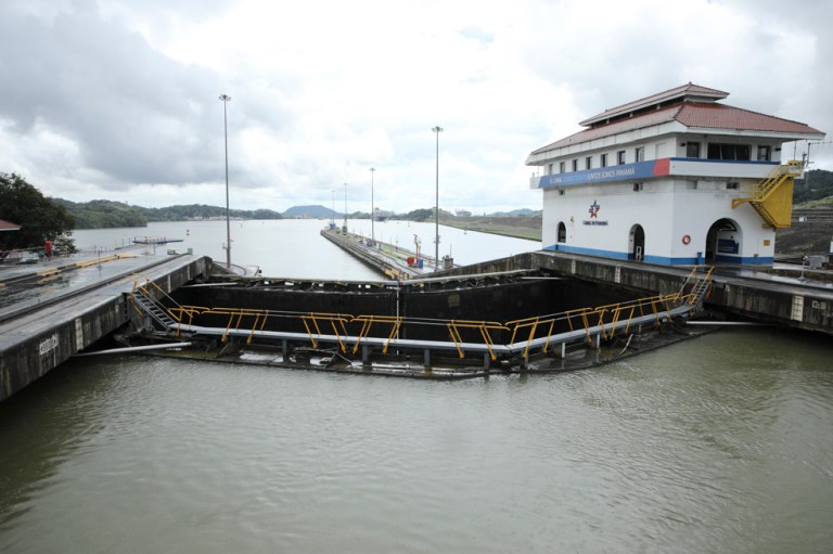 Canal de panamá,hoteles W y hotel Marriot