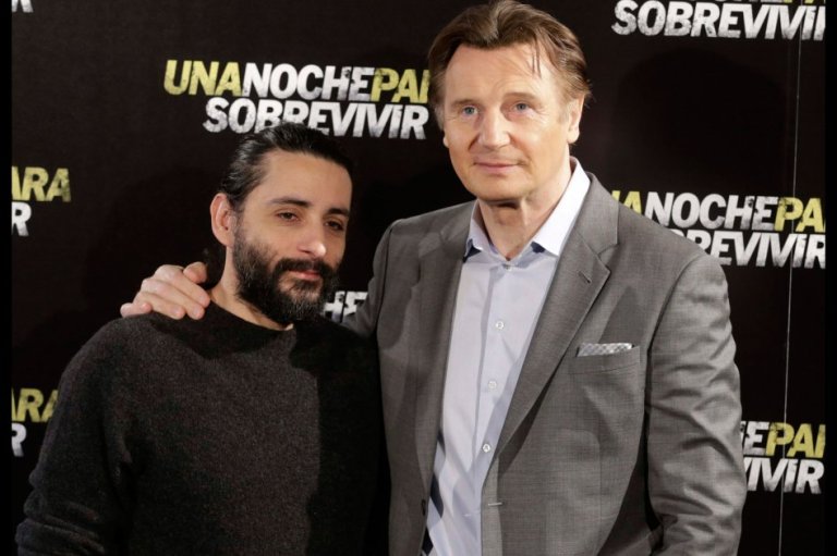 Liam Neeson promociona «Una noche para sobrevivir»