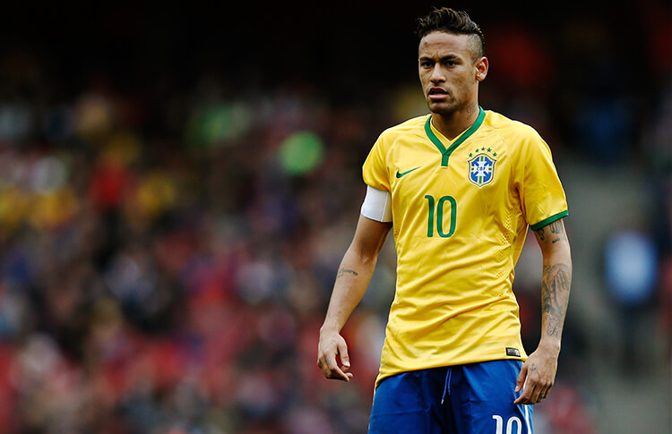 Neymar, máximo referente de la selección brasileña de fútbol. / AFP