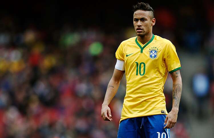 Neymar, máximo referente de la selección brasileña de fútbol. / AFP