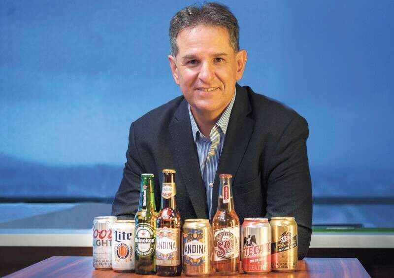 Mauricio Medina, presidente de Central Cervecera.  / Cortesía