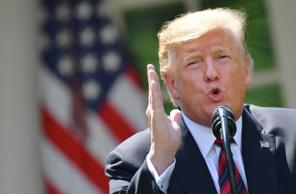 Donald Trump, presidente de los Estados Unidos. / AFP