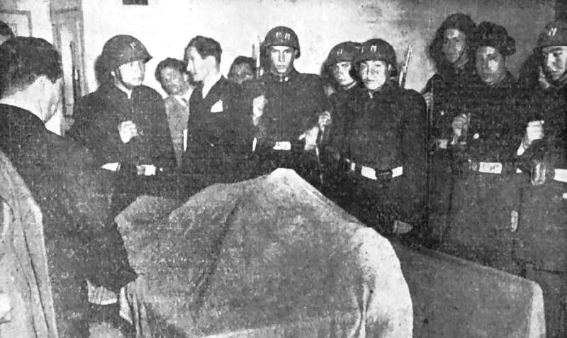 El cuerpo de Gustavo Jiménez fue velado en la Cámara de Representantes con la bandera de Colombia sobre su ataúd. / Archivo