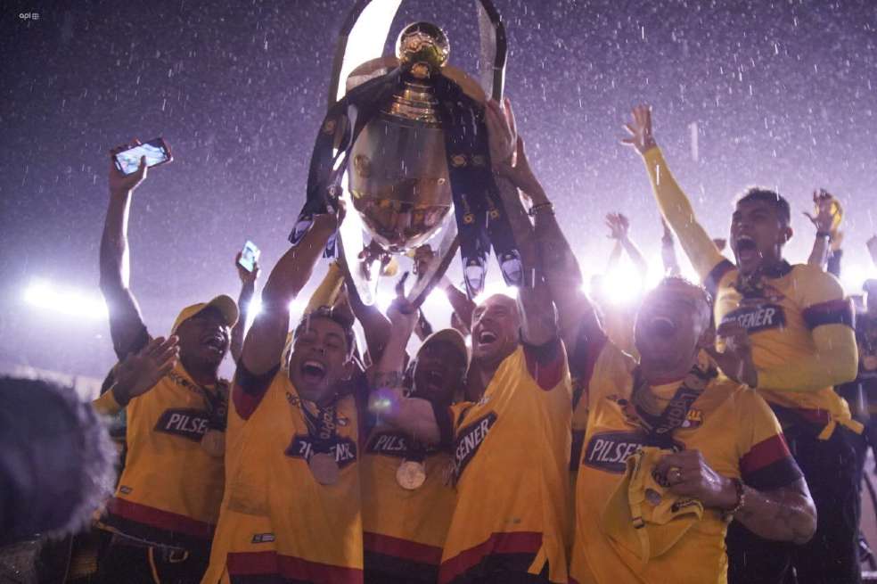 Barcelona, campeón de la liga ecuatoriana 2020.