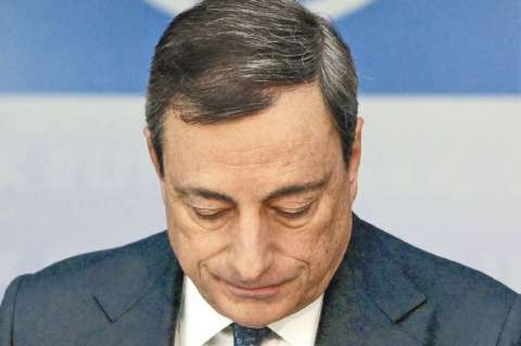 Draghi entrega batuta del BCE
