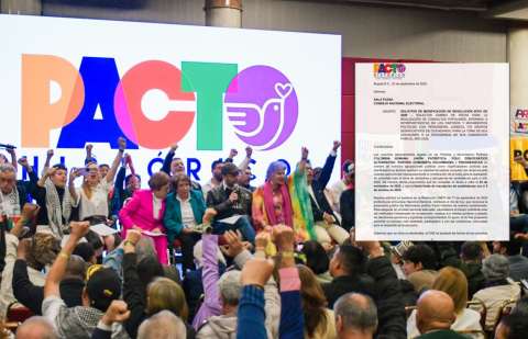 Pacto Histórico pide al CNE aplazar la elección de su candidato para noviembre