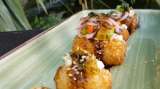 Receta: montaditos de arroz de sushi frito