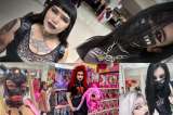 Barbie se vistió de negro en Colombia