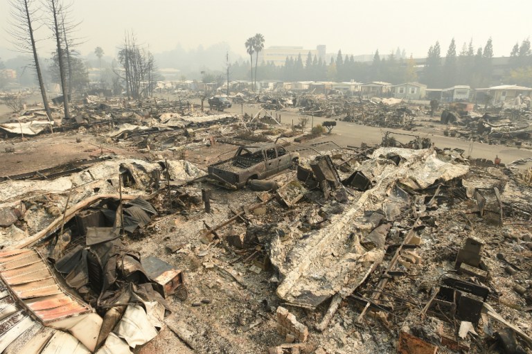Mueren 15 personas por incendios en California, EE.UU.